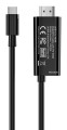 UNITEK KABEL USB-C - HDMI 4K60HZ Z PORTEM PD 100W M/M - 3075637