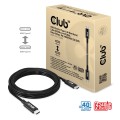 CLUB3D CAC-1579 kabel USB USB4 Gen 3x2 3 m USB C Czarny - 3075681