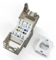 Digitus Kompaktowy moduł keystone CAT 6A, ekranowany, beznarzędziowe złącze montażowe, 12 szt. - 3075729
