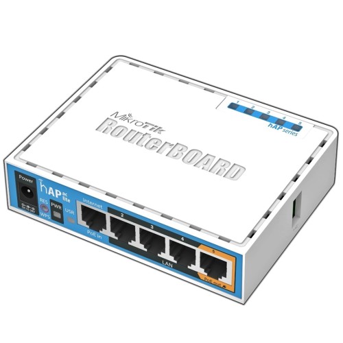 Mikrotik HAP ac lite 733 Mbit/s Biały Obsługa PoE - 3075950