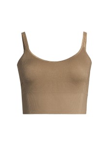 Top damski CASALL Shiny Seamless Rib Top kolor zielony - S