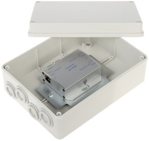 EXTENDER POE W OBUDOWIE HERMETYCZNEJ DO 2 KAMER IP Pulsar EXT-POE2H