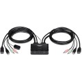 Trendnet TK-220DPI przełącznik KVM Czarny - 3077915