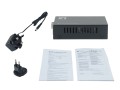 LevelOne GVM-2000 konwerter sieciowy 1000 Mbit/s Czarny - 3077935