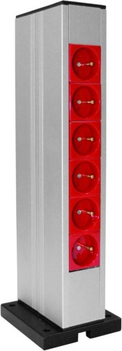 Kolumna podłogowa pionowa aluminiowa podwójna, pojemność 2x23M - 3078072