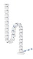 Neomounts ADS06-132WH organizator na kable Biurko Prowadnica kabla Biały 1 szt. - 3078179