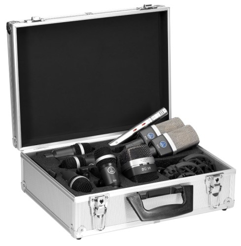 AKG DRUMSET PREMIUM - Zestaw perkusyjny mikrofonów instrumentalnych - 3078232