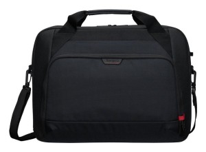 Targus EcoSmart 45,7 cm (18") Aktówka Czarny, Czerwony