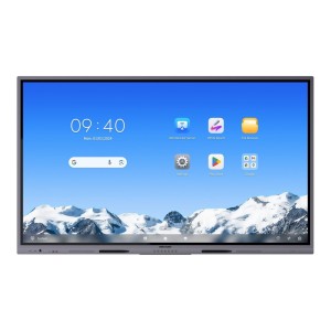 Hikvision DS-D5C75RB/A2L signage display Interaktywny płaski panel 190,5 cm (75") LED Wi-Fi 480 cd/m2 4K Ultra HD Szary Ekran dotykowy Procesor wbudowany Android 16/7