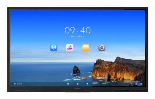 Hikvision Value Series DS-D5B65RB/EL tablica interaktywna 165,1 cm (65") 3840 x 2160 px Ekran dotykowy Czarny - 3079918