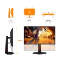 AOC G4 25G4ZR monitor komputerowy 62,2 cm (24.5") 1920 x 1080 px Czarny, Czerwony - 3080331