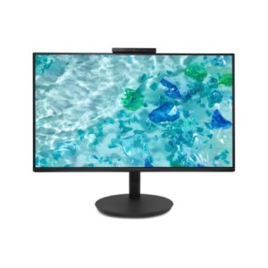 Acer Vero CB242YD6bmiprcx, 23.8'' FHD (1920x1080) IPS, ZeroFrame, 120Hz, 1ms(VRB), 250nits, VGA, HDMI, DP, Speakers, Audio In/Out, Adj.WebCam 5M/Mic array, AdaptiveSync, Energy Efficiency Class B, TCO