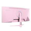 Arozzi Nova 34” Curved monitor komputerowy 86,4 cm (34") 3440 x 1440 px 4K Ultra HD LED Różowy - 3080419