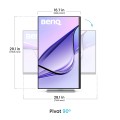 BenQ MA320UP monitor komputerowy 80 cm (31.5") 3840 x 2160 px 4K Ultra HD Biały - 3080635