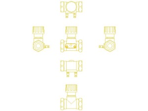 Danfoss 003L7643 armatura sanitarna