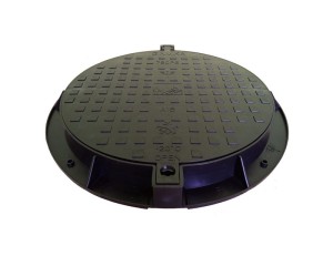 GARDEN SEWERAGE COVER 780PE-B A15 BLACK
