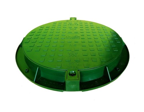 GARDEN SEWERAGE COVER 780PE-G A15 GREEN - 3080991