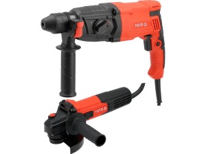 YATO MŁOTOWIERTARKA SDS+  900W  3,2J / SZLIFIERKA KĄTOWA 125mm  750W