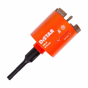 DISTAR WIERTŁO DIAMENTOWE KORONOWE CS- x  / SDS+ 072 x 70-4 x M16