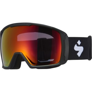 Sweet Protection Clockwork RIG gogle do sportów zimowych Czarny Unisex Brązowy, Czerwony Soczewka sferyczna