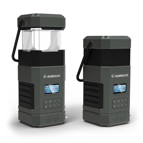 Albrecht DR 114 DAB Latarnia kampingowa zasilana baterią Port USB - 3081423