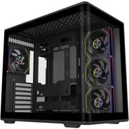 Cooler Master Elite 600 Tower Czarny, Przezroczysty