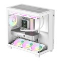 GameMax NEX C53 WH zabezpieczenia & uchwyty komputerów Biały - 3081467