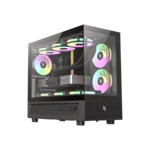 GameMax NEX C31 BK zabezpieczenia & uchwyty komputerów Czarny