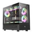 GameMax NEX C31 BK zabezpieczenia & uchwyty komputerów Czarny - 3081480