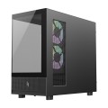 GameMax NEX C31 BK zabezpieczenia & uchwyty komputerów Czarny - 3081485