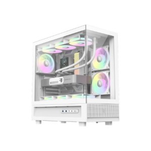 GameMax NEX C51 WH zabezpieczenia & uchwyty komputerów Biały
