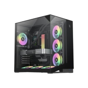 GameMax NEX C56 VC BK zabezpieczenia & uchwyty komputerów Midi Tower Czarny