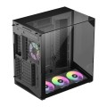 GameMax NEX C56 VC BK zabezpieczenia & uchwyty komputerów Midi Tower Czarny - 3081519