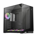 GameMax NEX C56 VC BK zabezpieczenia & uchwyty komputerów Midi Tower Czarny - 3081514