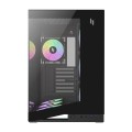 GameMax NEX C56 BK zabezpieczenia & uchwyty komputerów Midi Tower Czarny - 3081531