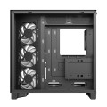 GameMax NEX C56 BK zabezpieczenia & uchwyty komputerów Midi Tower Czarny - 3081541