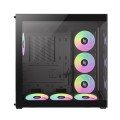 GameMax NEX C56 BK zabezpieczenia & uchwyty komputerów Midi Tower Czarny - 3081545