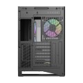 GameMax NEX C56 BK zabezpieczenia & uchwyty komputerów Midi Tower Czarny - 3081539