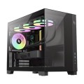 GameMax NEX C33 BK zabezpieczenia & uchwyty komputerów Czarny - 3081578
