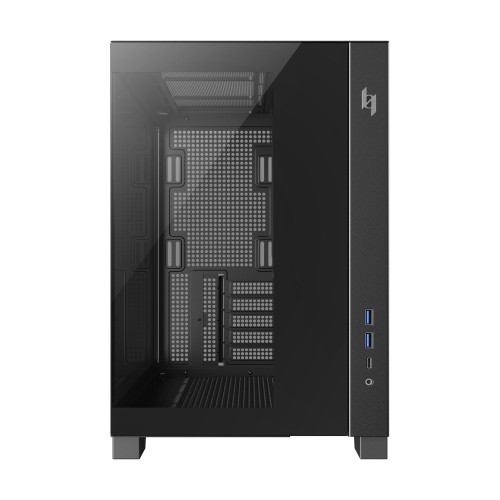 GameMax NEX C33 BK zabezpieczenia & uchwyty komputerów Czarny - 3081578