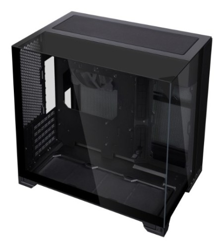 Lian Li O11 Vision-M PC-Gehäuse, Micro-ATX, Tempered Glass - schwarz - 3081601