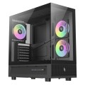 GameMax NEX C51 BK zabezpieczenia & uchwyty komputerów Czarny - 3081623