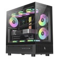 GameMax NEX C51 BK zabezpieczenia & uchwyty komputerów Czarny - 3081620
