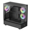 GameMax NEX C51 BK zabezpieczenia & uchwyty komputerów Czarny - 3081624