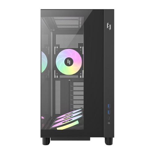 GameMax NEX C53 BK zabezpieczenia & uchwyty komputerów Czarny - 3081641