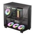 GameMax NEX C53 BK zabezpieczenia & uchwyty komputerów Czarny - 3081631