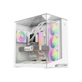 GameMax NEX C56 VC WH zabezpieczenia & uchwyty komputerów Midi Tower Biały - 3081657