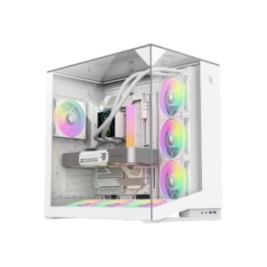 GameMax NEX C56 VC WH zabezpieczenia & uchwyty komputerów Midi Tower Biały