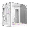 GameMax NEX C56 VC WH zabezpieczenia & uchwyty komputerów Midi Tower Biały - 3081656
