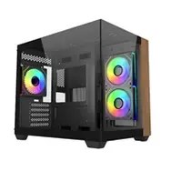 Cooler Master Elite 481 Wood Mini Tower Czarny